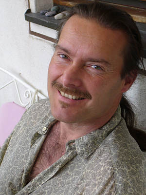 Andreas auf der Terrasse