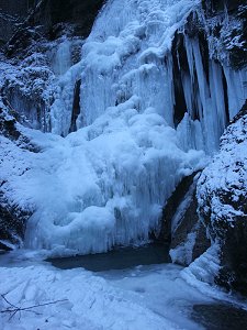 Fotostory Winterwasserfall